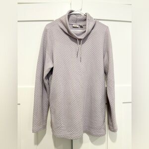 LL Bean quilted pullover